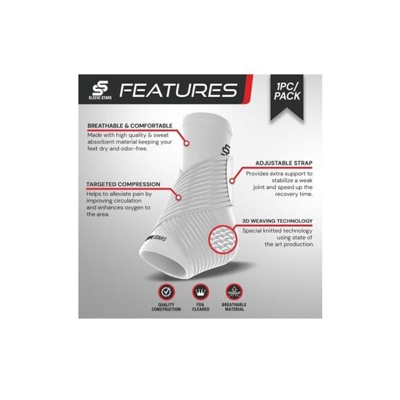 Ankle Support Wrap - Picture 2 of 5